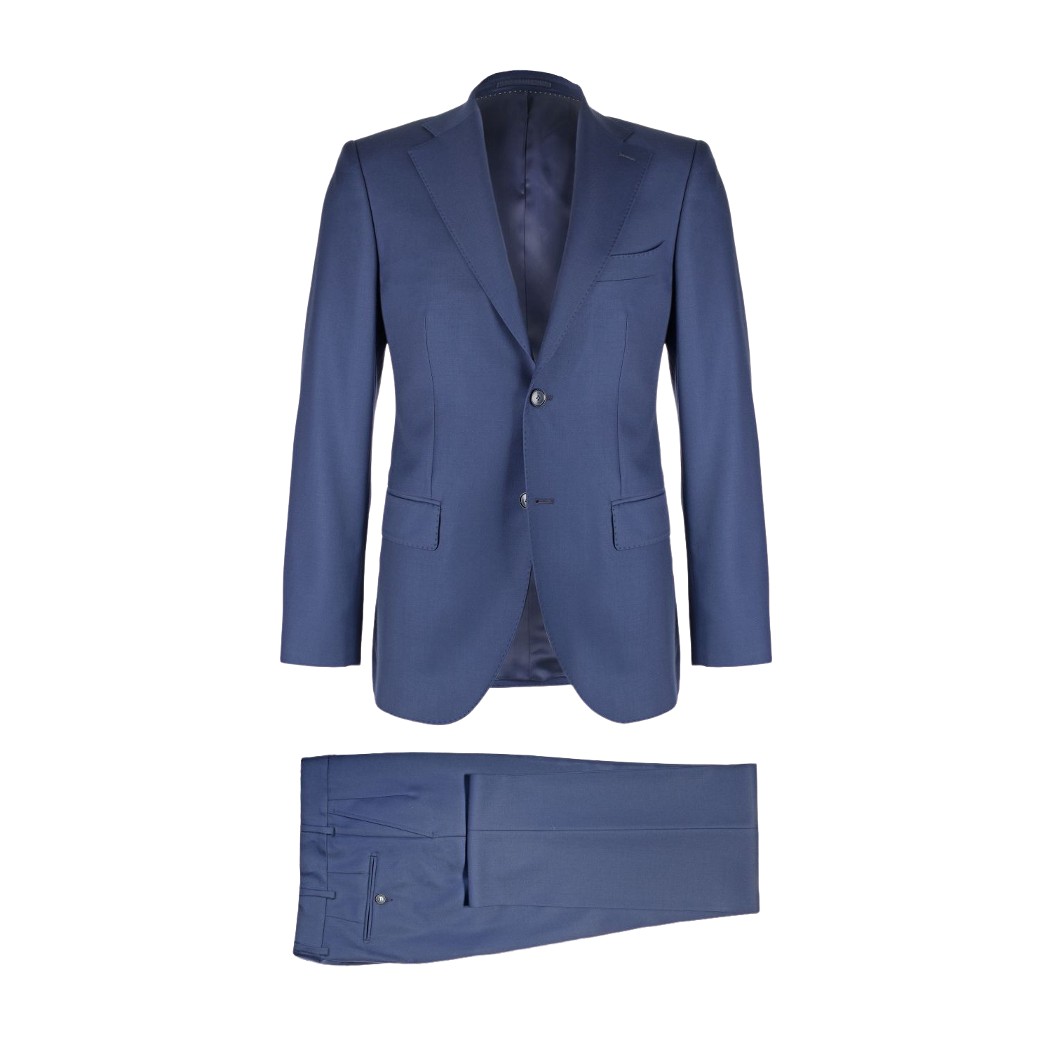 BOSS Huge Genius Wool Blue Tonal Slim Fit Suit Drago Super 160 42S US 52C  IT | eBay