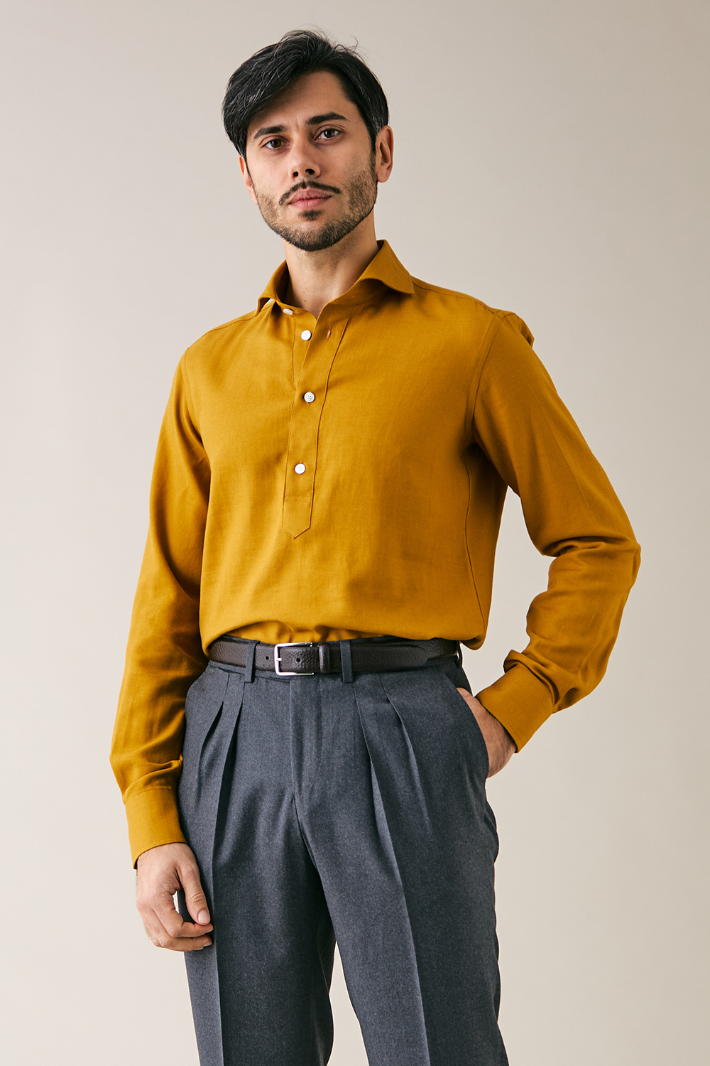 MILDIN Men Solid Formal Yellow Shirt - Buy MILDIN Men Solid Formal Yellow  Shirt Online at Best Prices in India | Flipkart.com