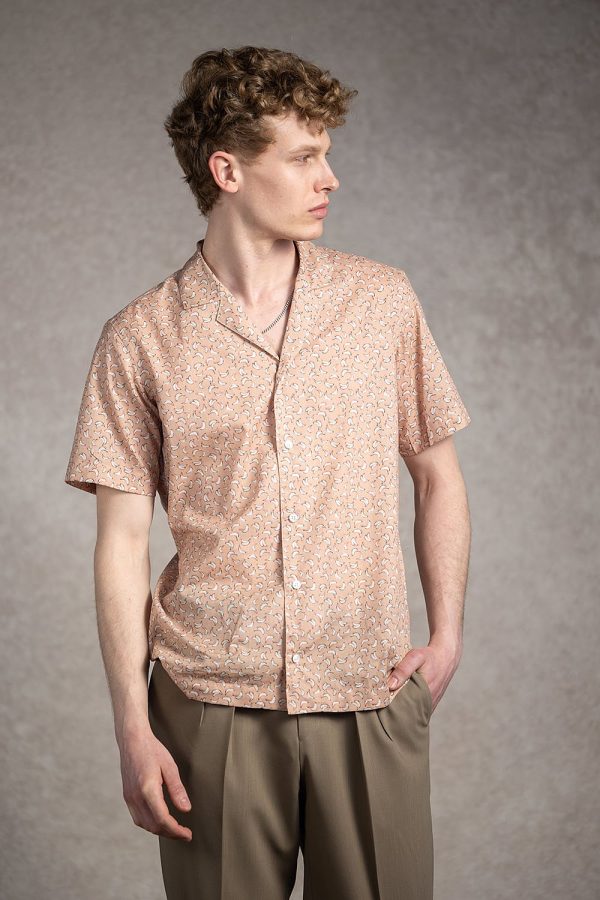Koszula z krótkim rękawem w banany