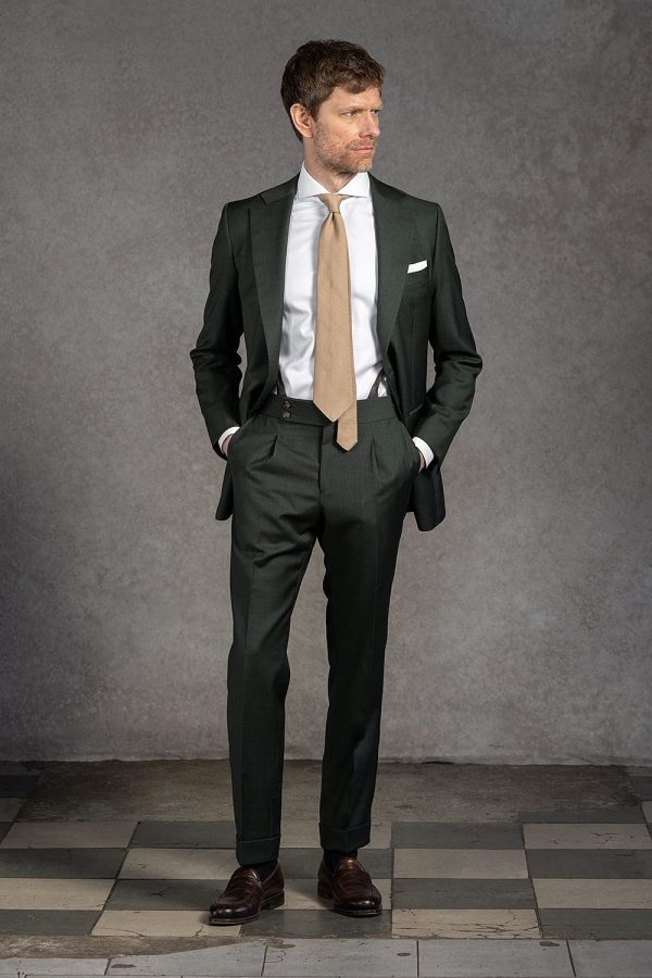 Zielony garnitur Napoli