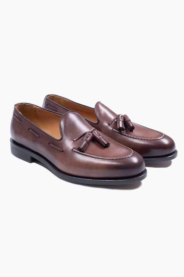 Berwick 8491 brązowe loafersy